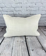 16 x 24 Hemp Pillow Turkish Cushion Natural White Pillow Cushion Cover #6172