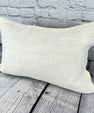16 x 24 Hemp Pillow Turkish Cushion Natural White Pillow Cushion Cover #6168