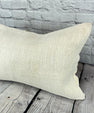 16 x 24 Hemp Pillow Turkish Cushion Natural White Pillow Cushion Cover #6198