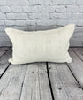 16 x 24 Hemp Pillow Turkish Cushion Natural White Pillow Cushion Cover #6199