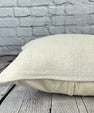 16 x 24 Hemp Pillow Turkish Cushion Natural White Pillow Cushion Cover #6199