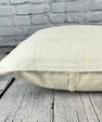 16 x 24 Hemp Pillow Turkish Cushion Natural White Pillow Cushion Cover #6157