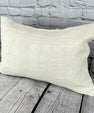 16 x 24 Hemp Pillow Turkish Cushion Natural White Pillow Cushion Cover #6176