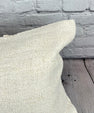 16 x 24 Hemp Pillow Turkish Cushion Natural White Pillow Cushion Cover #6176