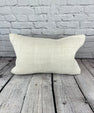 16 x 24 Hemp Pillow Turkish Cushion Natural White Pillow Cushion Cover #6156