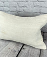 16 x 24 Hemp Pillow Turkish Cushion Natural White Pillow Cushion Cover #6084