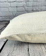 16 x 24 Hemp Pillow Turkish Cushion Natural White Pillow Cushion Cover #6084