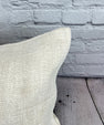 16 x 24 Hemp Pillow Turkish Cushion Natural White Pillow Cushion Cover #6076