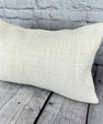 16 x 24 Hemp Pillow Turkish Cushion Natural White Pillow Cushion Cover #6072