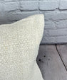 16 x 24 Hemp Pillow Turkish Cushion Natural White Pillow Cushion Cover #6072