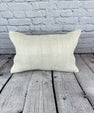 16 x 24 Hemp Pillow Turkish Cushion Natural White Pillow Cushion Cover #6070