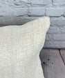 16 x 24 Hemp Pillow Turkish Cushion Natural White Pillow Cushion Cover #6069