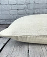 16 x 24 Hemp Pillow Turkish Cushion Natural White Pillow Cushion Cover #6095