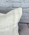 16 x 24 Hemp Pillow Turkish Cushion Natural White Pillow Cushion Cover #6096
