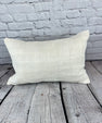16 x 24 Hemp Pillow Turkish Cushion Natural White Pillow Cushion Cover #6092