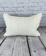16 x 24 Hemp Pillow Turkish Cushion Natural White Pillow Cushion Cover #6091