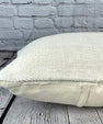 16 x 24 Hemp Pillow Turkish Cushion Natural White Pillow Cushion Cover #6091
