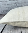16 x 24 Hemp Pillow Turkish Cushion Natural White Pillow Cushion Cover #6089