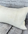 16 x 24 Hemp Pillow Turkish Cushion Natural White Pillow Cushion Cover #6087