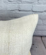 16 x 24 Hemp Pillow Turkish Cushion Natural White Pillow Cushion Cover #6087