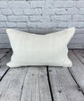 16 x 24 Hemp Pillow Turkish Cushion Natural White Pillow Cushion Cover #6081