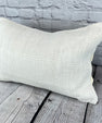 16 x 24 Hemp Pillow Turkish Cushion Natural White Pillow Cushion Cover #6081