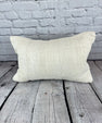 16 x 24 Hemp Pillow Turkish Cushion Natural White Pillow Cushion Cover #6101