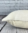 16 x 24 Hemp Pillow Turkish Cushion Natural White Pillow Cushion Cover #6101