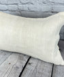 16 x 24 Hemp Pillow Turkish Cushion Natural White Pillow Cushion Cover #6090