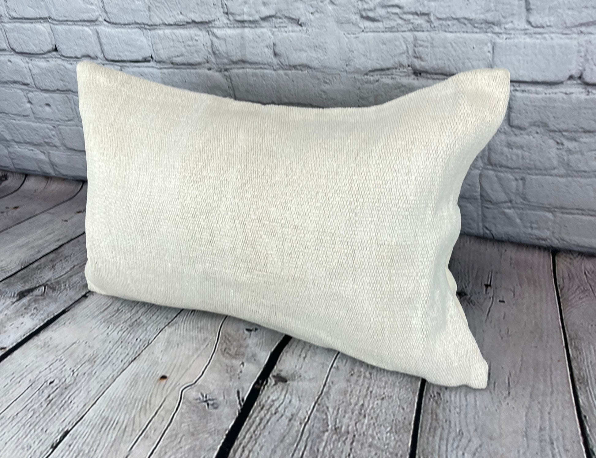 16 x 24 Hemp Pillow Turkish Cushion Natural White Pillow Cushion Cover #6090