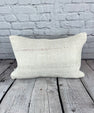 16 x 24 Hemp Pillow Turkish Cushion Natural White Pillow Cushion Cover #6086