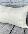 16 x 24 Hemp Pillow Turkish Cushion Natural White Pillow Cushion Cover #6086