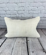 16 x 24 Hemp Pillow Turkish Cushion Natural White Pillow Cushion Cover #6073