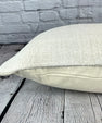 16 x 24 Hemp Pillow Turkish Cushion Natural White Pillow Cushion Cover #6073