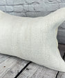 16 x 24 Hemp Pillow Turkish Cushion Natural White Pillow Cushion Cover #6067