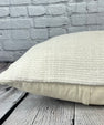 16 x 24 Hemp Pillow Turkish Cushion Natural White Pillow Cushion Cover #6097