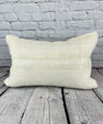 16 x 24 Hemp Pillow Turkish Cushion Natural White Pillow Cushion Cover #6112