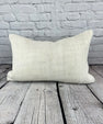 16 x 24 Hemp Pillow Turkish Cushion Natural White Pillow Cushion Cover #6110