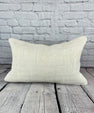 16 x 24 Hemp Pillow Turkish Cushion Natural White Pillow Cushion Cover #6109