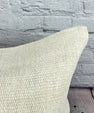16 x 24 Hemp Pillow Turkish Cushion Natural White Pillow Cushion Cover #6109