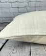 16 x 24 Hemp Pillow Turkish Cushion Natural White Pillow Cushion Cover #6109