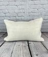 16 x 24 Hemp Pillow Turkish Cushion Natural White Pillow Cushion Cover #6106