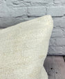 16 x 24 Hemp Pillow Turkish Cushion Natural White Pillow Cushion Cover #6106