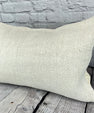 16 x 24 Hemp Pillow Turkish Cushion Natural White Pillow Cushion Cover #6105