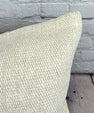 16 x 24 Hemp Pillow Turkish Cushion Natural White Pillow Cushion Cover #6105