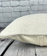 16 x 24 Hemp Pillow Turkish Cushion Natural White Pillow Cushion Cover #6105