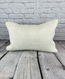16 x 24 Hemp Pillow Turkish Cushion Natural White Pillow Cushion Cover #6103