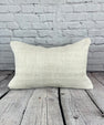 16 x 24 Hemp Pillow Turkish Cushion Natural White Pillow Cushion Cover #6102