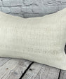 16 x 24 Hemp Pillow Turkish Cushion Natural White Pillow Cushion Cover #6102