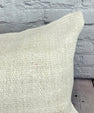 16 x 24 Hemp Pillow Turkish Cushion Natural White Pillow Cushion Cover #6102